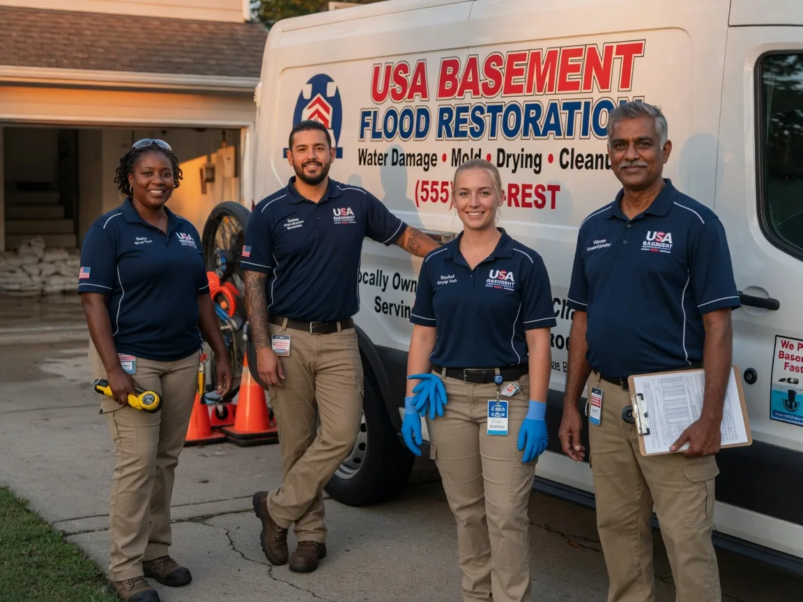 Basement Flood Cleanup company in Republic, MI
